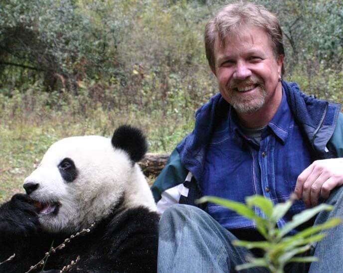 Steve Morvell and Panda