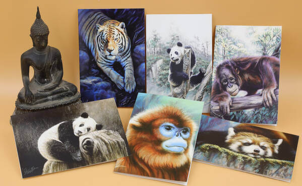 Greeting Cards - Asian Mammal Pack